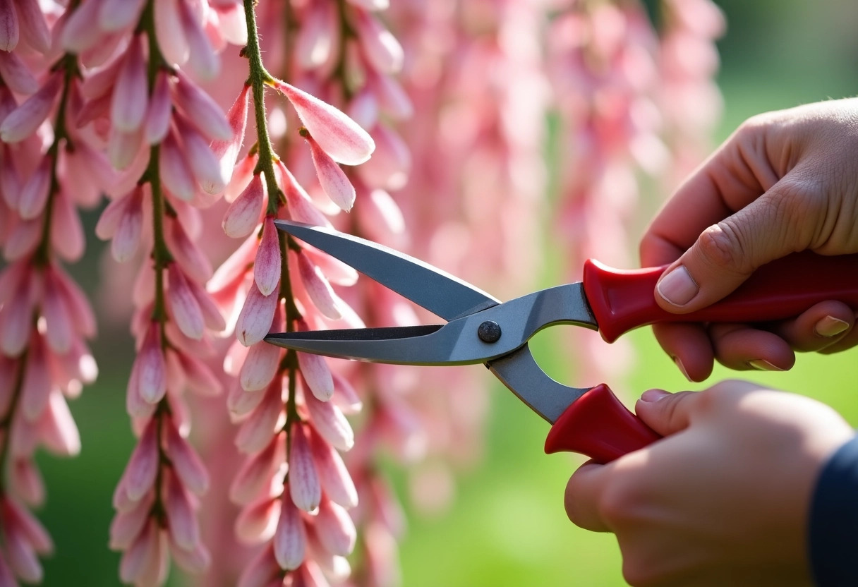 saule-crevette taille