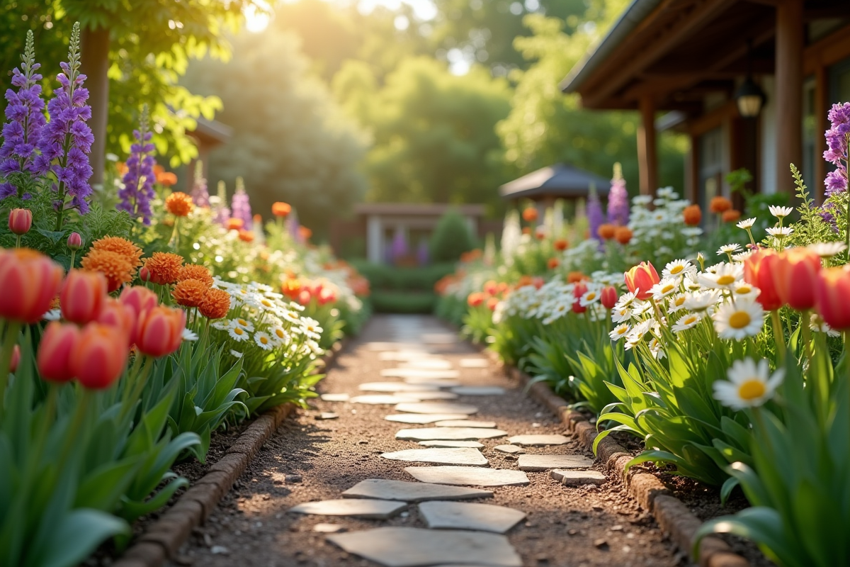 fleurs jardin